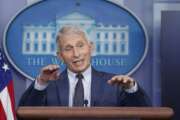 FILE - Dr. Anthony Fauci, director of the National Institute of Allergy and Infectious Diseases, speaks during the daily briefing at the White House in Washington, Dec. 1, 2021. Fauci, the government’s top infectious disease expert, says he plans to retire by the end of President Joe Biden’s term in January 2025. Fauci, 81, became director of the National Institute of Allergy and Infectious Diseases in 1984 and has advised seven presidents. (AP Photo/Susan Walsh, File)