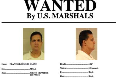 This wanted poster provided by the U.S. Marshals Service shows Leonard Francis, also known as 