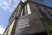 The exterior of the Internal Revenue Service (IRS) building