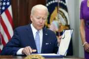 President Joe Biden signs bill