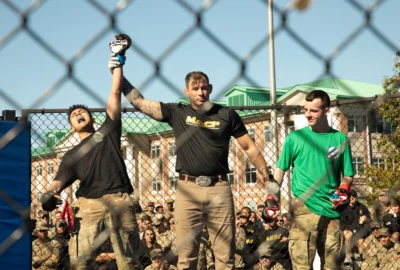 Soldiers compete in combative tournament during Marne Week