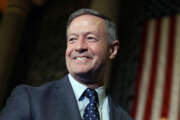 FILE - Former Maryland Gov. Martin O'Malley stands onstage following an inauguration ceremony for Baltimore Mayor Catherine Pugh inside the War Memorial Building in Baltimore, Dec. 6, 2016. President Joe Biden has nominated O’Malley to lead the Social Security Administration. (AP Photo/Patrick Semansky, File)