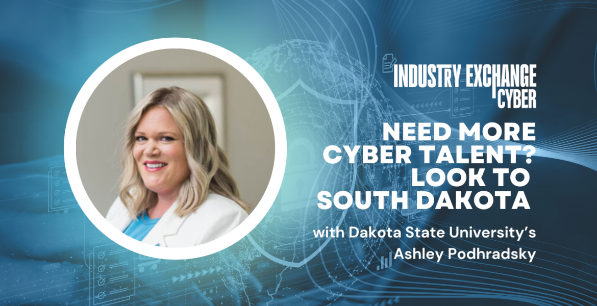 Industry Exchange Cyber Image of Dakota State University's Ashley Podhradsky