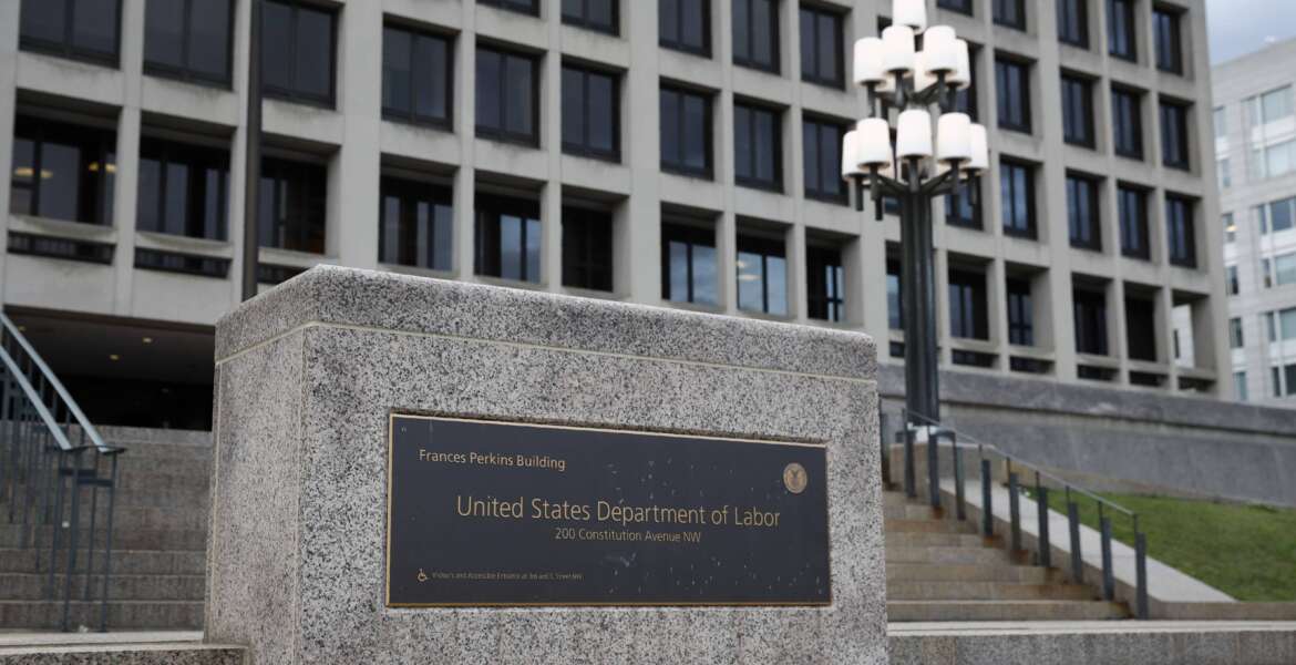 The Labor Department building