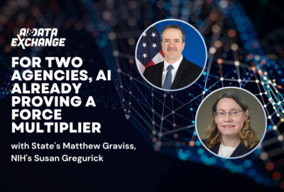 AI Data Exchange with State's Matthew Graviss, NIH's Susan Gregurick
