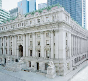 Image of Alexander Hamilton U.S. Custom House federal building in New York City. 