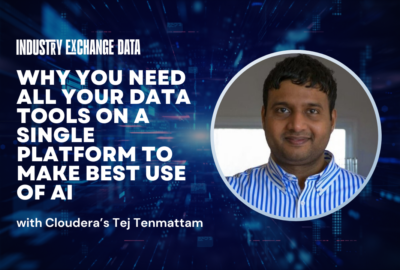 Industry Exchange Data '24 Cloudera's Tej Tenmattam