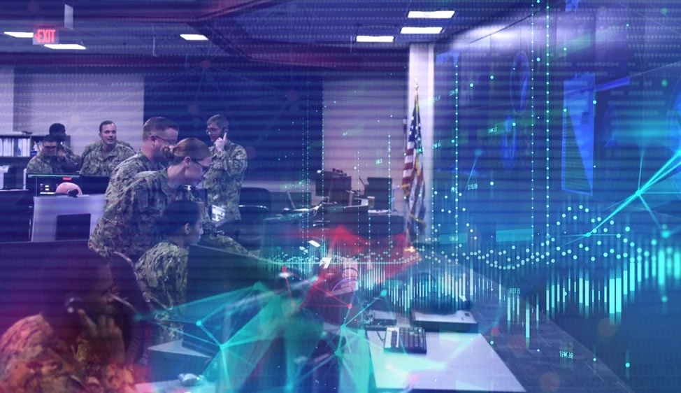 U.S. Fleet Cyber Command Watch Floor