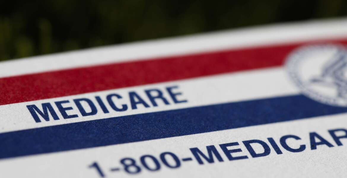 A Medicare card