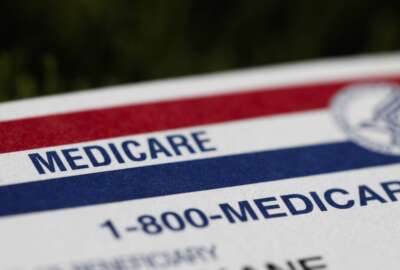 A Medicare card