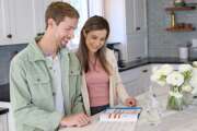 Couple in kitchen