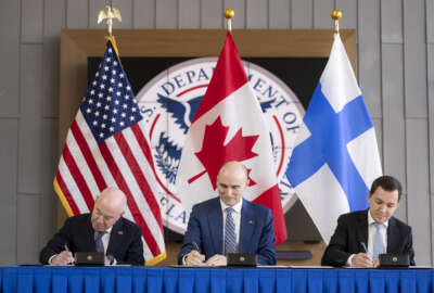 DHS Secretary Alejandro Mayorkas Signs ICE Pact MOU with Canada and Finland