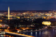 Washington DC Aerial view