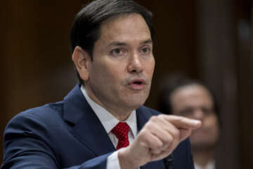 Sen. Marco Rubio, R-Fla., appears before the Senate Foreign Relations Committee