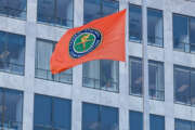 FAA seal on waving flag