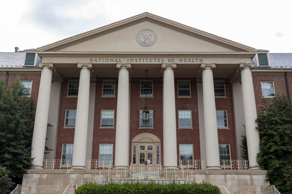 Historic main building of the National Institutes of Health (NIH)