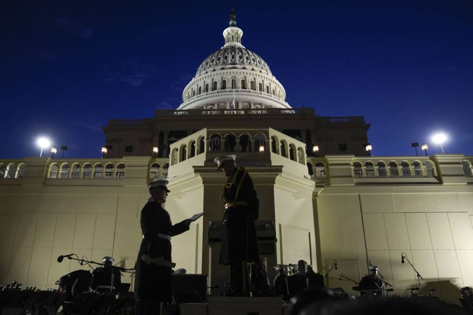 Trump Inauguration Rehearsal