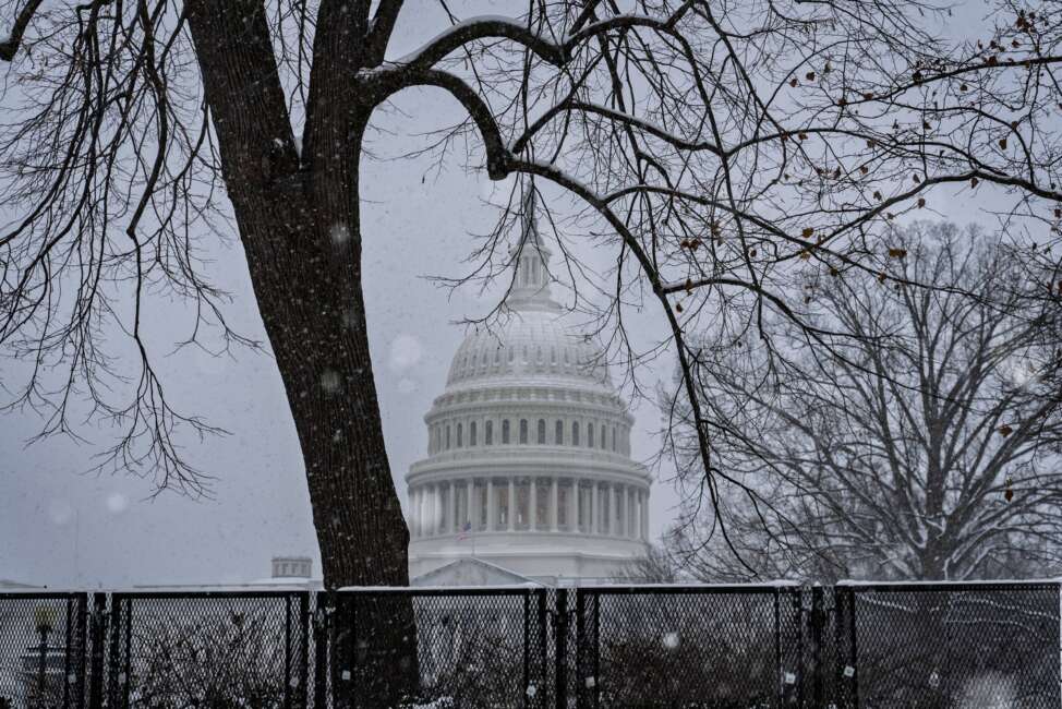 Winter Blasts Washington