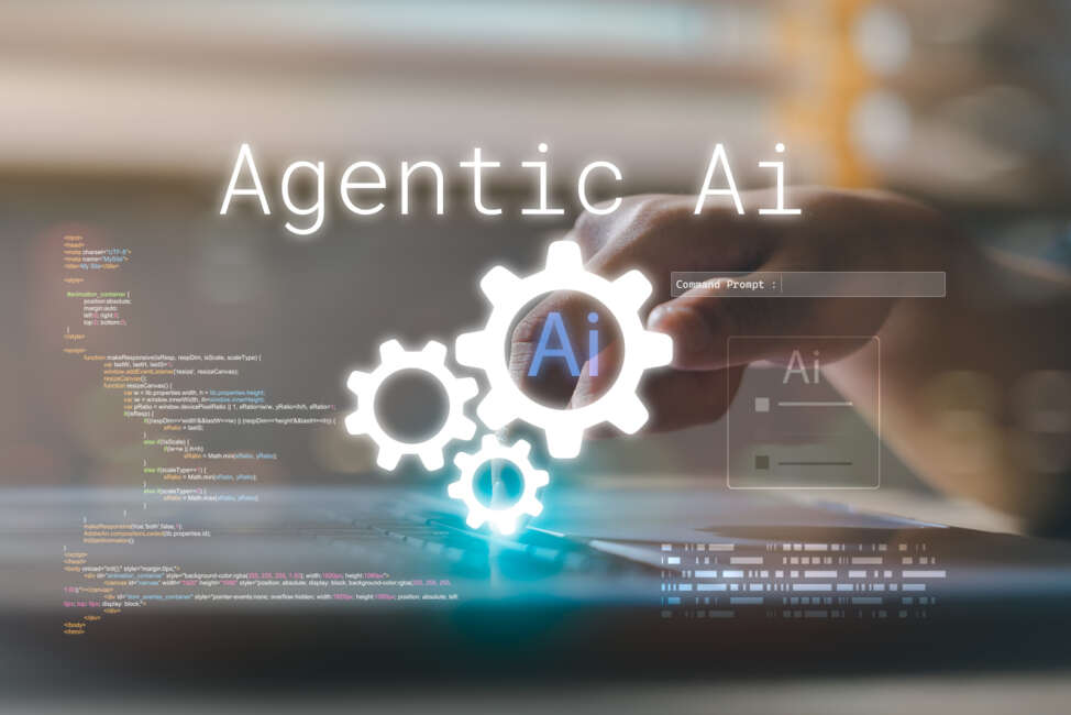 Agentic AI technology concept